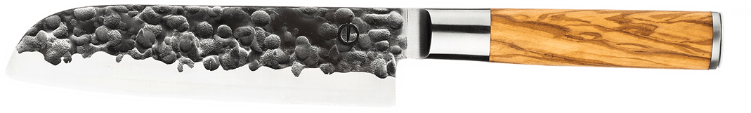 Forged Olive Santoku nuga 18cm